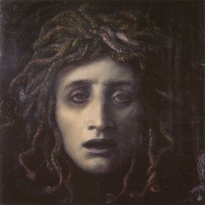 Medusa portrait